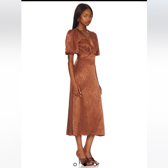 House of Harlow 1960 cutout midi dress - size S - Picture 3 of 8